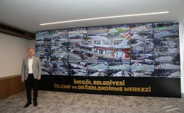 İnegöl Artık Bu Merkezden 7/24 İzlenecek