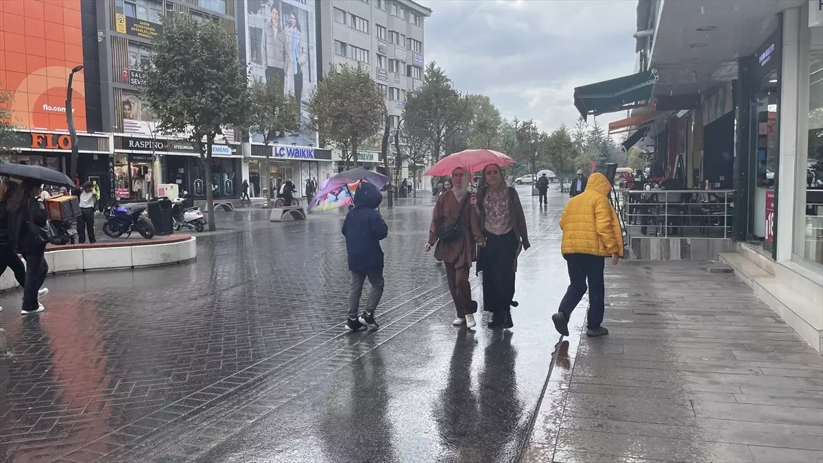 Bolu’da Sağanak Yağış