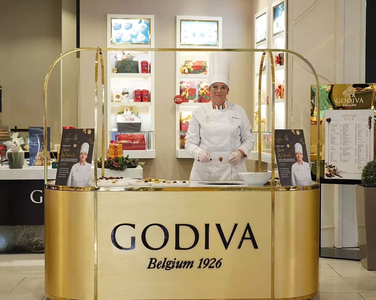 Godiva’nın Şefi İstanbul’da